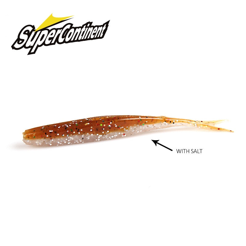 3 75mm Finesse fork tail soft bait