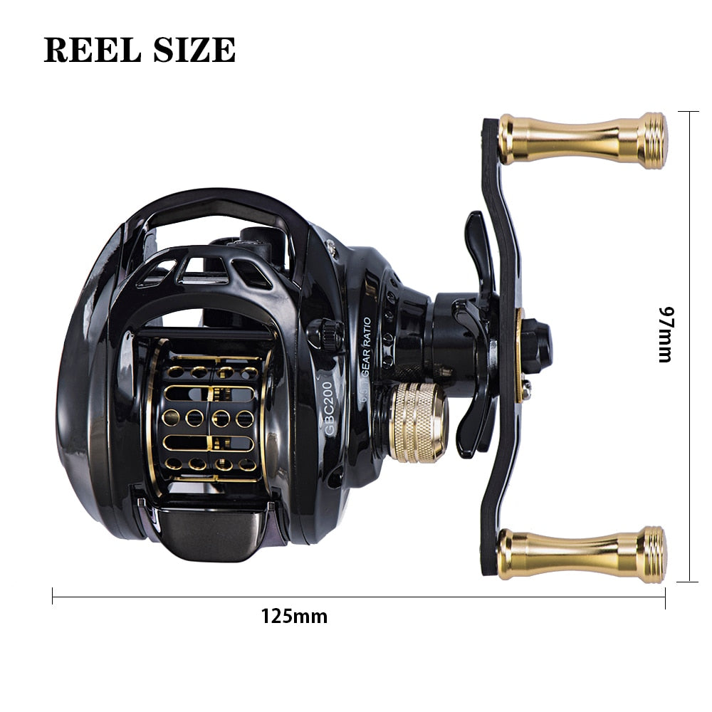 BFS-Bait Finesse System Ultralight 150g Baitcasting Reel. Double Spool 5KG Drag
