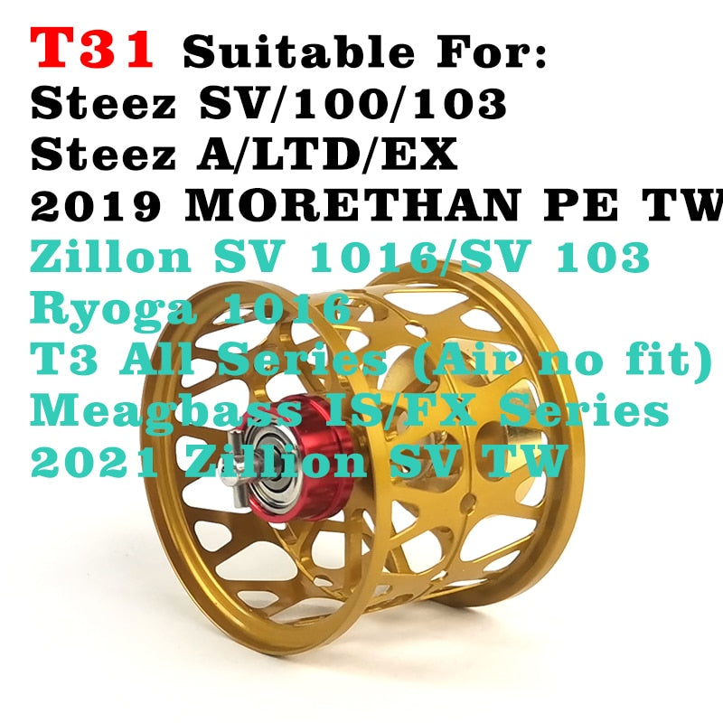 2021 New DIY Ultralight Spools 4.8g/7.1g For Daiwa Steez CT & Alphas A – BFS  Tackle Direct