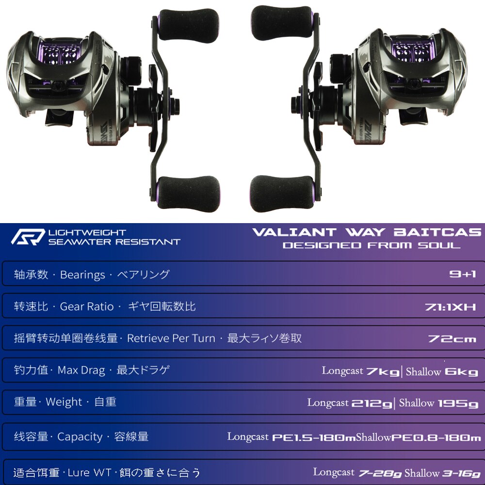 FYT W300L BFS Micro Limited Edition Long distance Casting Reel