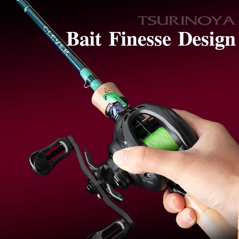 TSURINOYA 135g Ultra Light Bait Finesse DARK WOLF 50S 7.1:1 – BFS