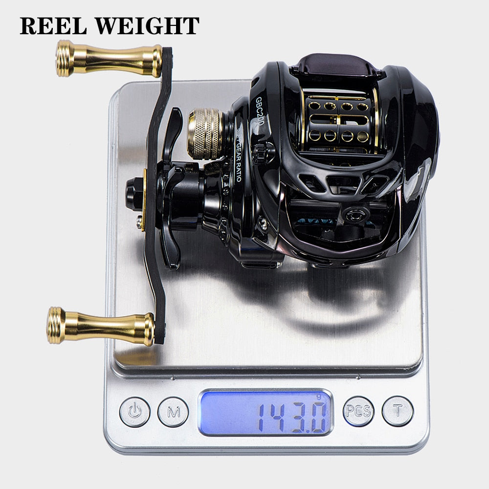  Baitcasting Reel BFS Fishing Reel Left Right Hand 2 Metal Spool  NMB Bearing Bait Finesse Casting Reels (Right Hand) : Sports & Outdoors