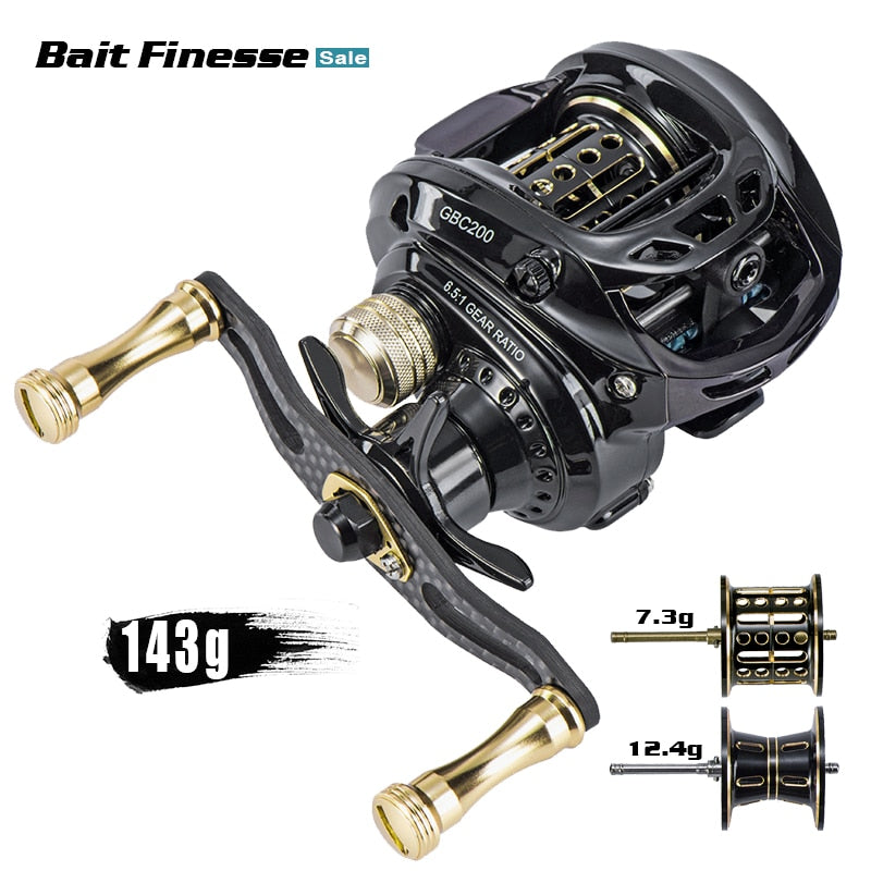 BFS-Bait Finesse System Ultralight 150g Baitcasting Reel. Double Spool –  BFS Tackle Direct