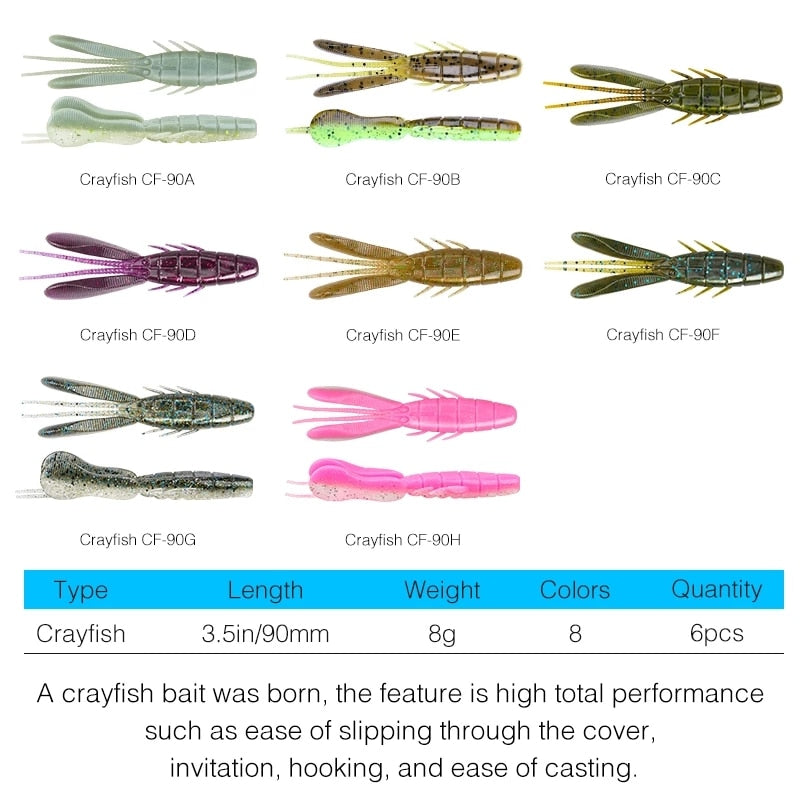 The Shimp 3" Creature Soft Plastic