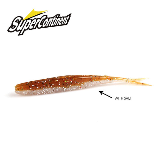 3" 75mm Finesse fork tail soft bait