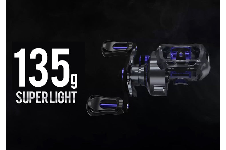 Kingdom 135g Ultra Light Spool Bait Finesse Baitcasting Fishing Reel M –  BFS Tackle Direct