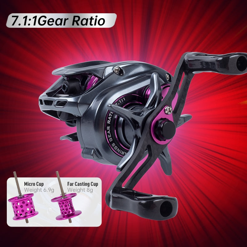 Kingdom Micro Monster 2023 Fishing Reel Spinning 142g Ultralight 10+1 Ball  Bearings Smooth Powerful Spinning Reel – the best products in the Joom Geek  online store